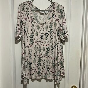 🌞3/$25 Tabitha Webb floral tunic